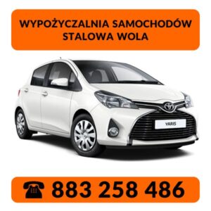 Wypożyczalnia Samochodów Stalowa Wola - Toyota Yaris